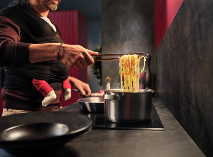 AEG GV77D91SB Hob2Hood SilenceTech