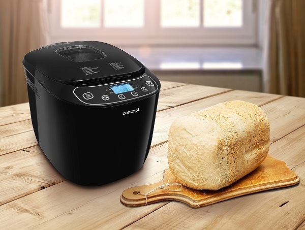 Domácí pekárna Concept PC5510, černá, čerstvě upečený chleba