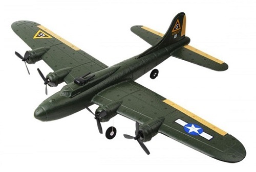 RC letadlo Fleg B-17 army, zelená