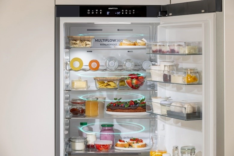 Gorenje chladnička NRK61C61X4WFE, nerez, ventilační systém