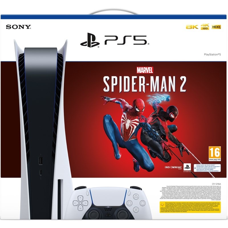Sony PlayStation 5 + Marvel's Spider-Man 2