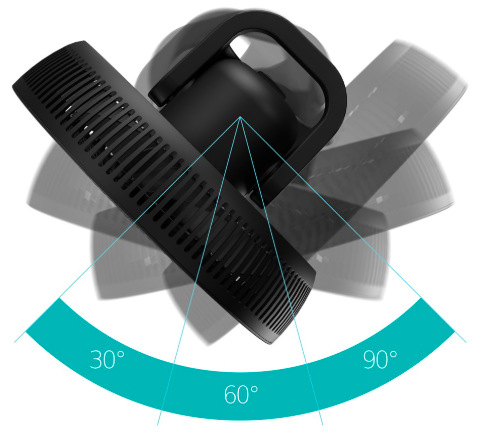 Ventilátor stojanový Duux DXCF70 Whisper Flex 2 Smart, black