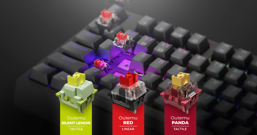 Genesis THOR 230 TKL RGB Outemu Red US (NKG-2165)