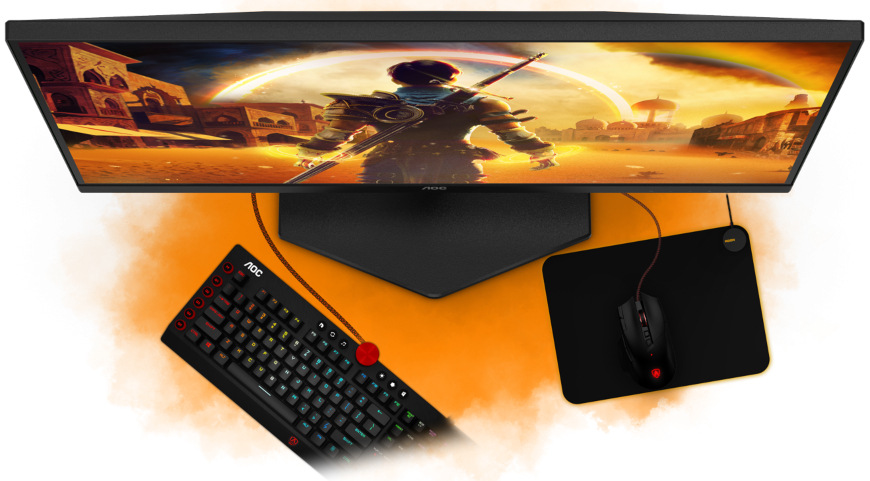 AOC Q27G42ZE, černá