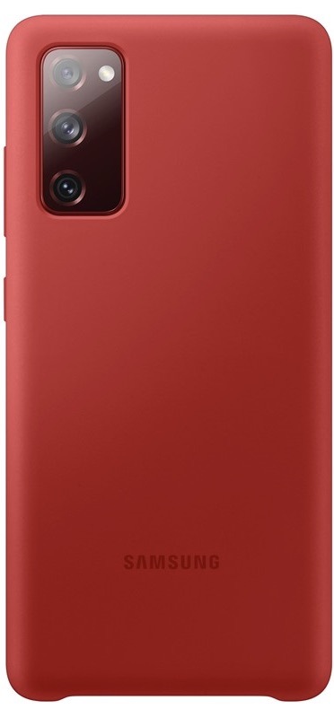 Samsung Silicone Cover na Galaxy S20 FE, červená