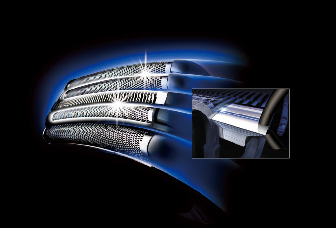 Břity jsou broušené pomocí nanotechnologie