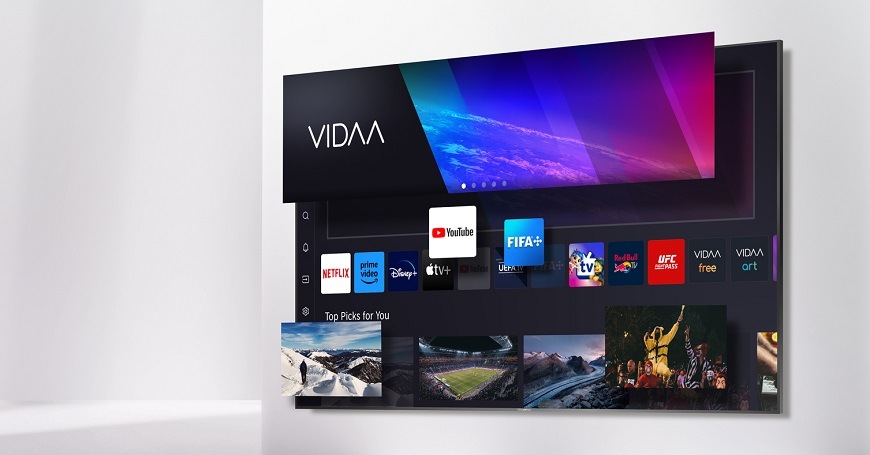 Televize Hisense 50A79KQ, VIDAA U