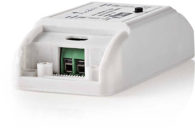 Spínač Nedis SmartLife Wi-Fi, 2400 W, Svorkovnice (WIFIPS10WT)