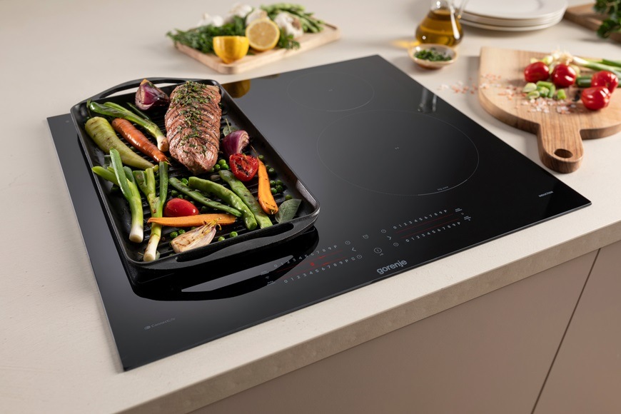 Indukční varná deska Gorenje GI6432BXWF, funkce BridgeArea