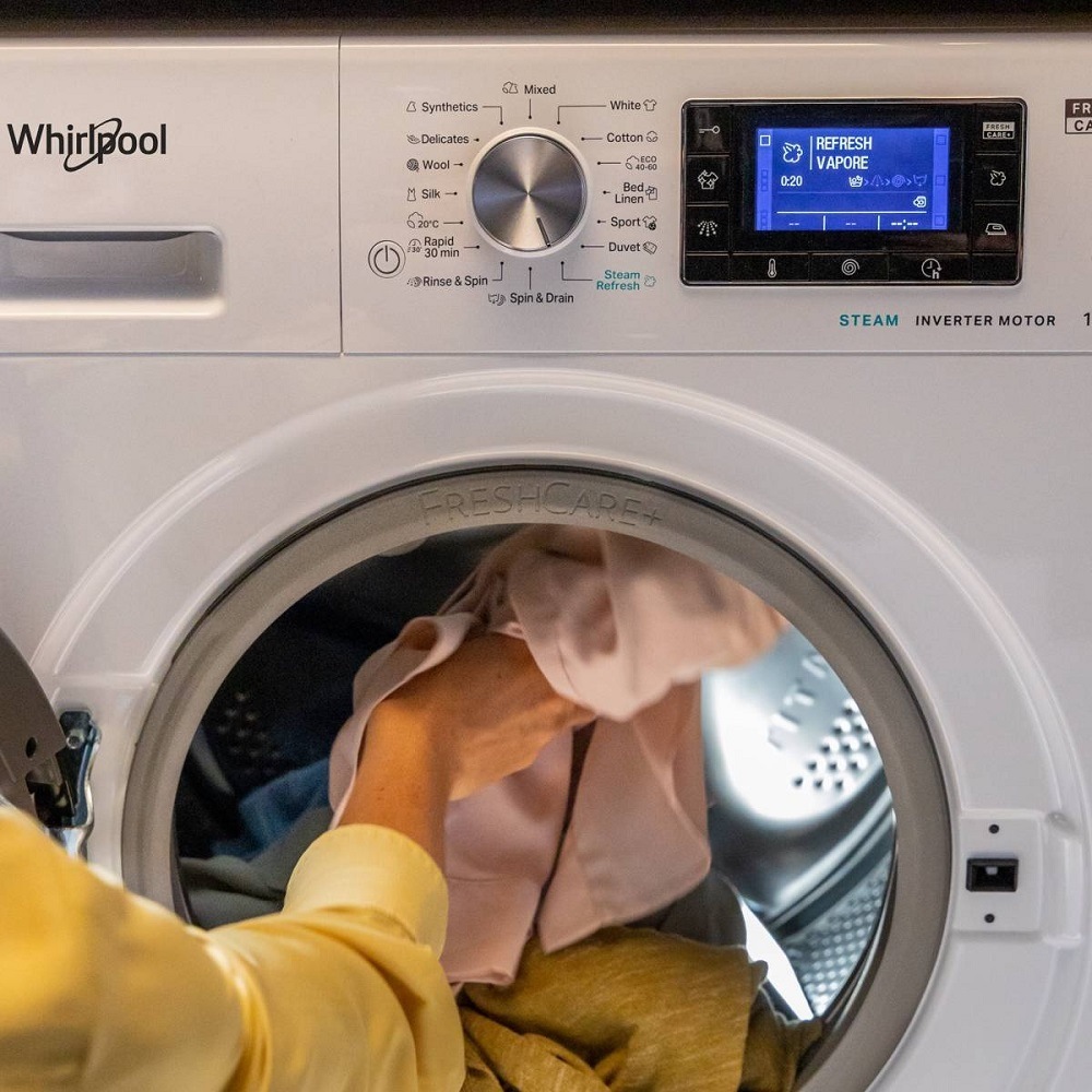 Pračka Whirlpool W7X W845WB CS, bílá, Steam Refresh