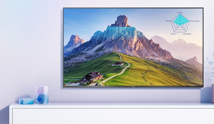 Televize Hisense 50A79KQ, AI Picture