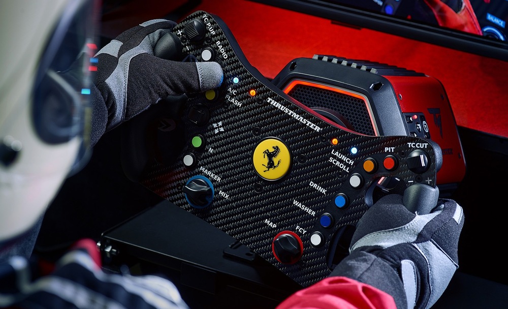 Thrustmaster Ferrari F488 GT3 Add-On (4060263), černá