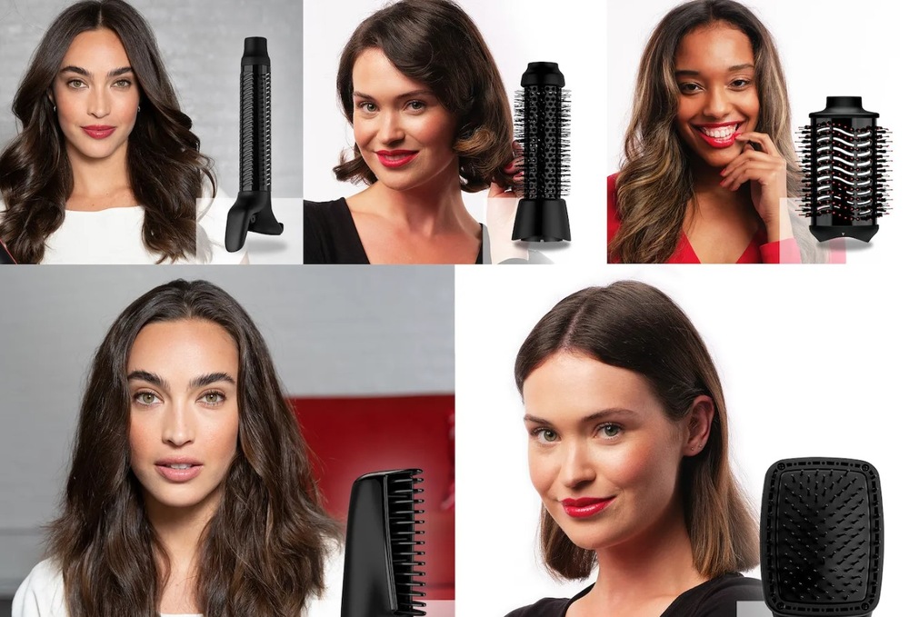 	Styler Revlon RVDR5371E One-Step Blow-Dry Multi Air Styler 5v1