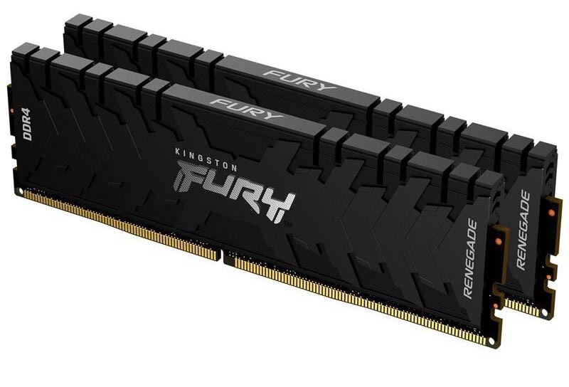 DIMM Kingston FURY Renegade Black DDR4 64 GB (2× 32 GB) (KF432C16RBK2/64)