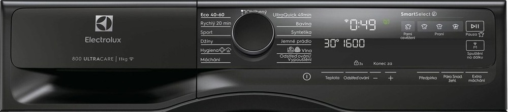 Electrolux EW8FG5602CDC ovládací panel