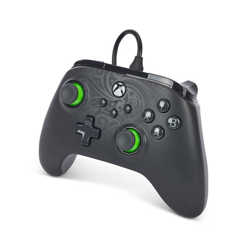 PowerA Advantage Wired pro Xbox Series X|S / Xbox One / PC – Green Hint (XBGP0190-01)