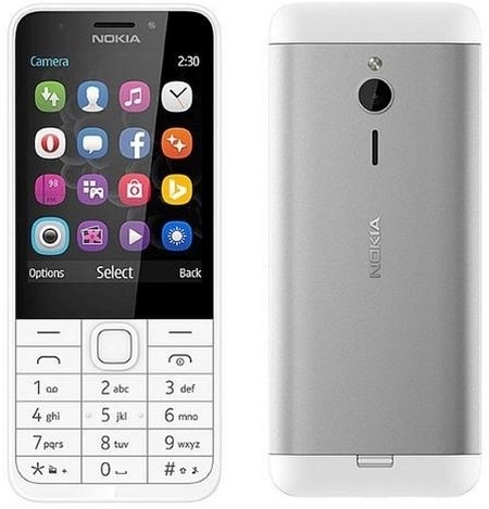 Nokia 230, bílá