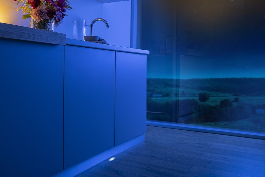 Vestavná myčka Gorenje GV663B65XXL, stavové světlo LedLight