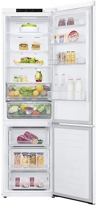 Chladnička komb. LG GBP62SWNCN1, NoFrost