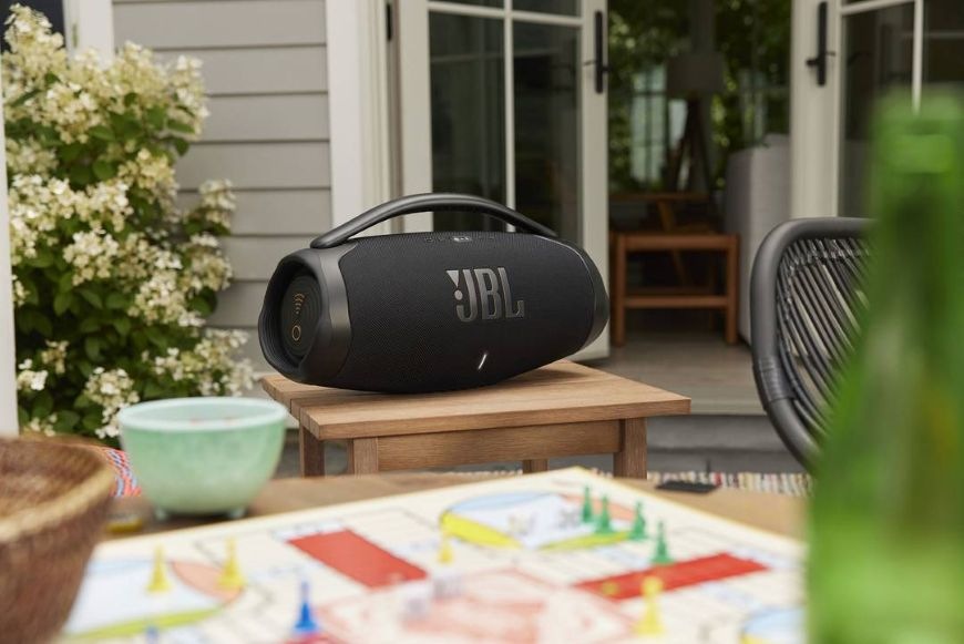 Přenosný reproduktor JBL Boombox 3 WIFI, černý