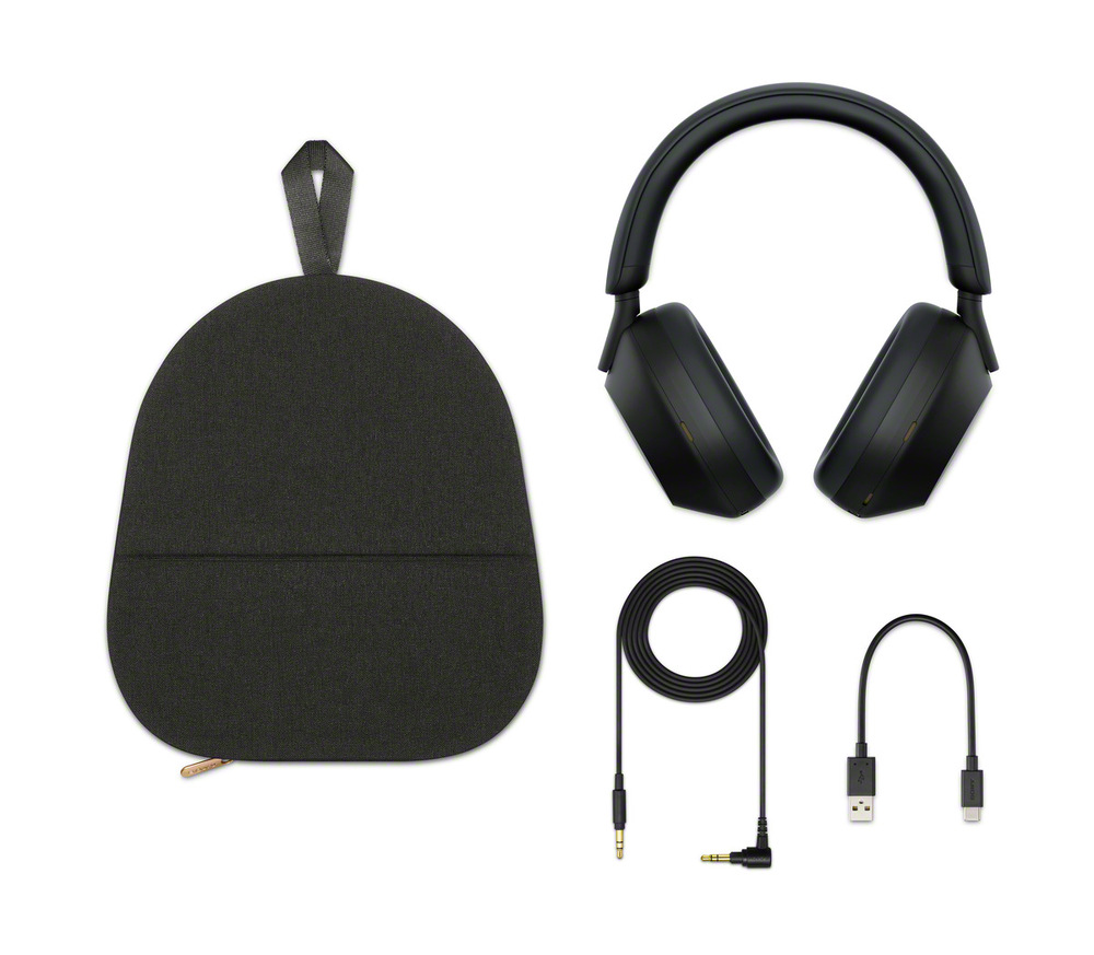 Sluchátka Sony WH-1000XM5, obsah balení