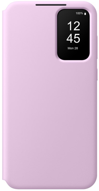 Pouzdro na mobil flipové Samsung Smart View na Samsung Galaxy A35 - fialové