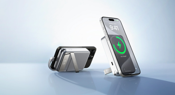 Powerbank EcoFlow Rapid Magnetic 10000mAh - stříbrná