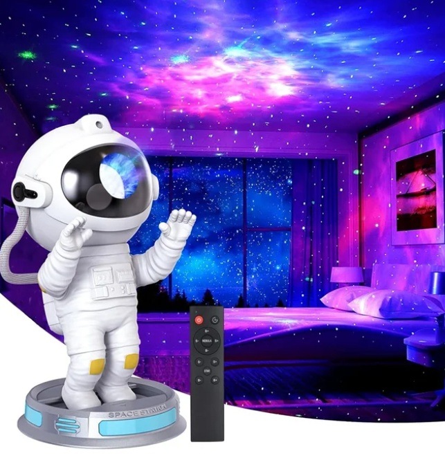 XO Projektor noční oblohy CF1 astronaut