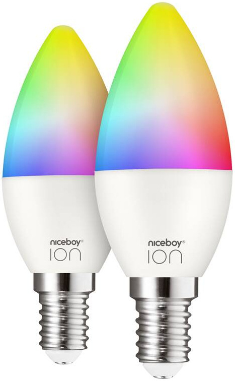 Niceboy ION SmartBulb RGB E14, 5,5 W, 2 ks