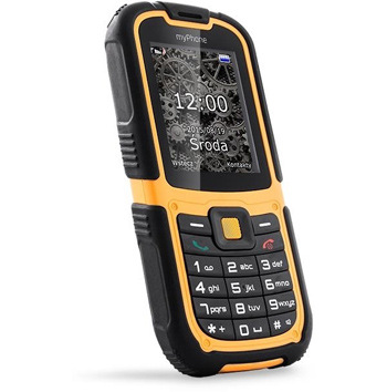 myPhone Hammer 2 Dual SIM, oranžová/černá 