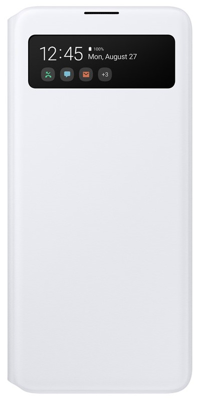 Samsung S View Wallet Cover pro Galaxy A51, bílá