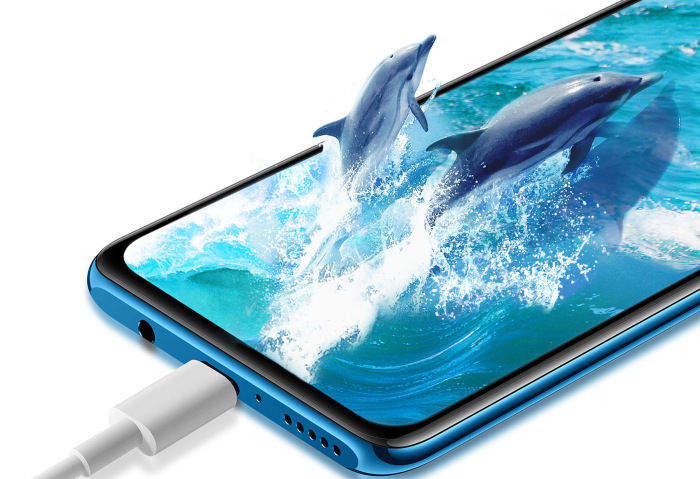 Huawei P30 lite, modrá