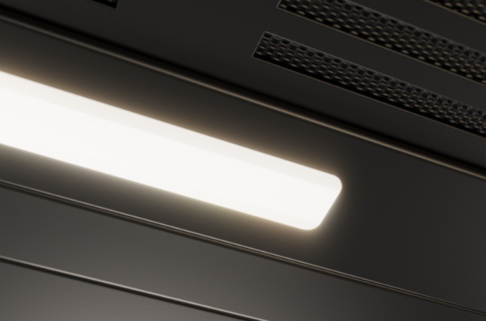 AEG GV77D91SB Hob2Hood osvětlení