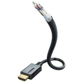 Kabel InAkustik Star II, HDMI 2.1 Ultra High Speed, délka 1m (00324610) černý