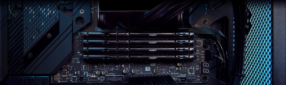 DIMM Kingston FURY Beast Black 32 GB (1× 32 GB) (KF564C32BB-32)