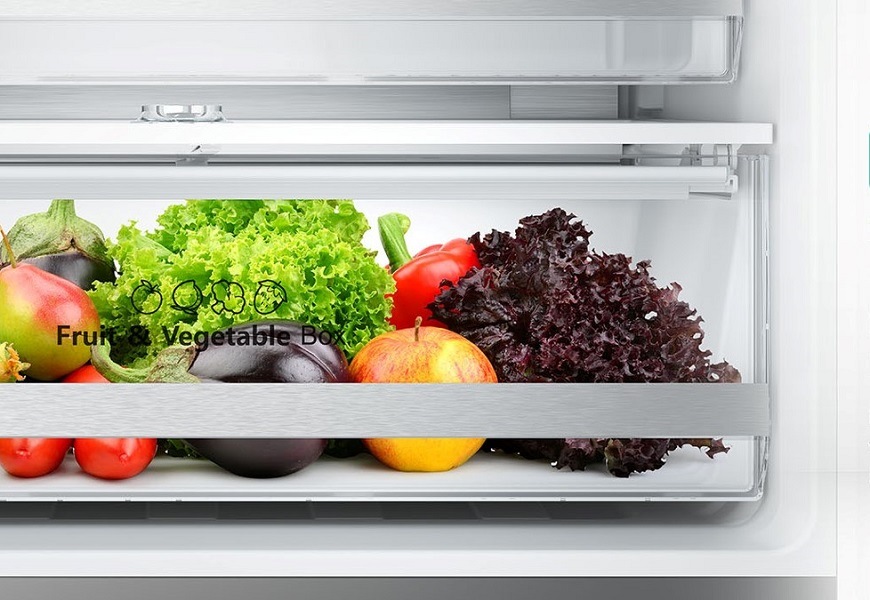 Americká chladnička Hisense RF632N4AIC1, nerez, Moisture Fresh Crisper