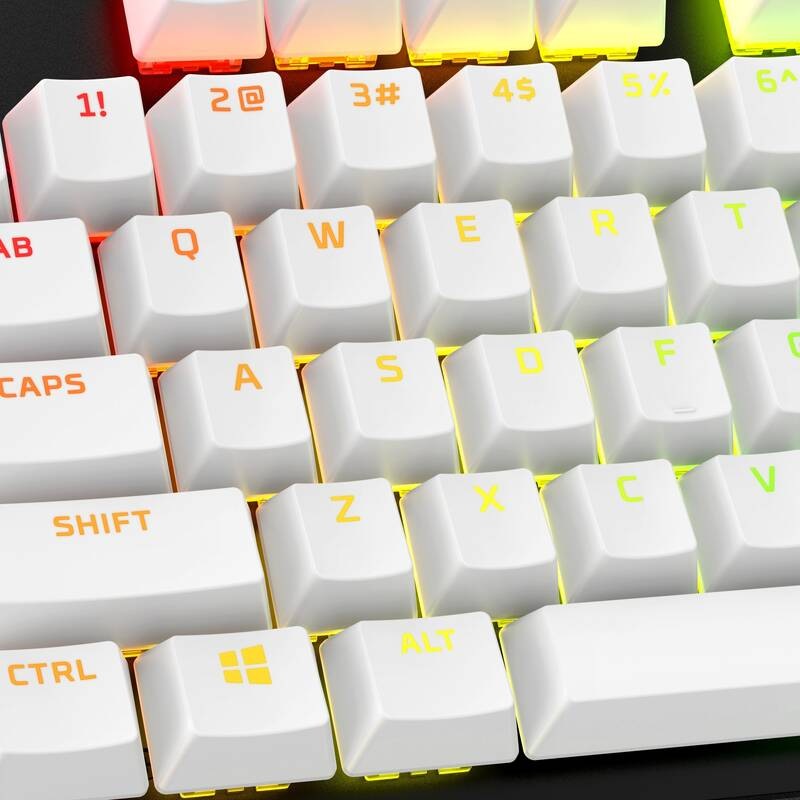 Herní klávesy HyperX Keycaps Full Key Set, PBT (US)