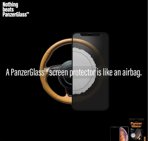 PanzerGlass Edge-to-Edge pro Apple iPhone 6/6s/7/8, černá