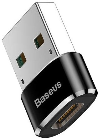 Redukce Baseus USB/USB-C - černá