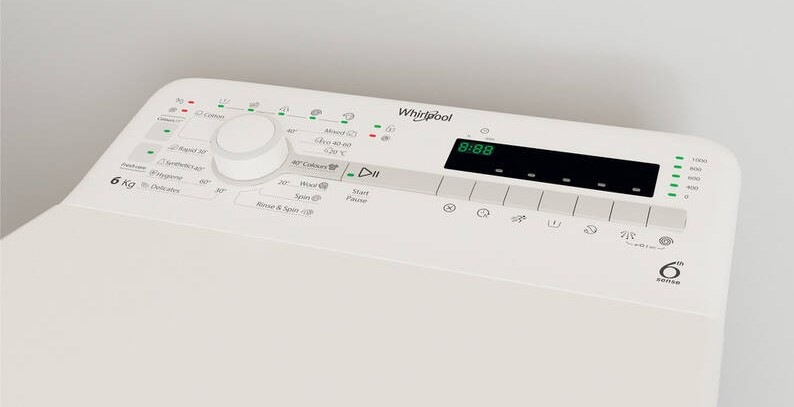 Pračka Whirlpool Alliance LR TDLR 6040S EU/N, bílá