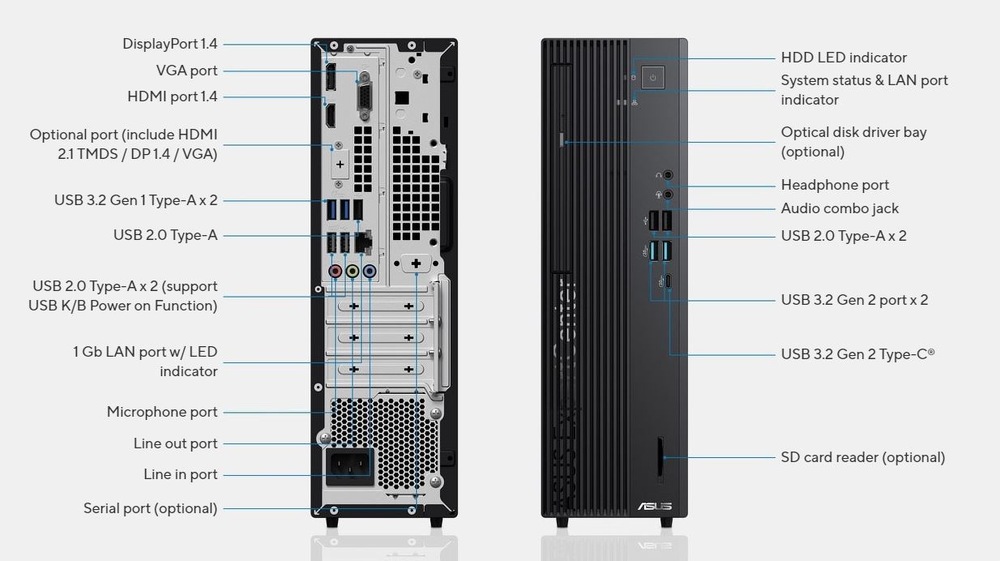 Asus ExpertCenter D7 SFF (D700SER-5144029X)