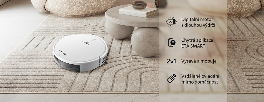 Robotický vysavač ETA Rover 1248 90000, funkce