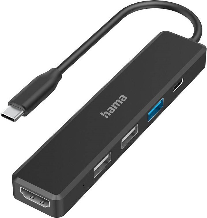 USB Hub Hama 4x USB, 1x HDMI (200117)