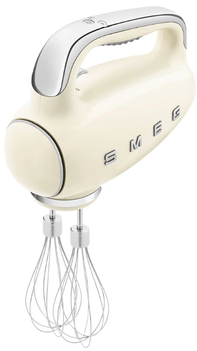 Ruční šlehač Smeg 50's Retro Style HMF01CREU, krémový