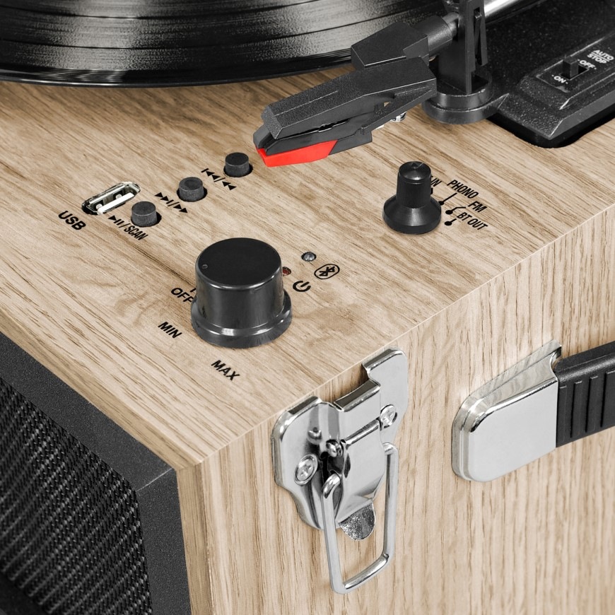 Victrola VTA-75-ESP Liberty, hnědá