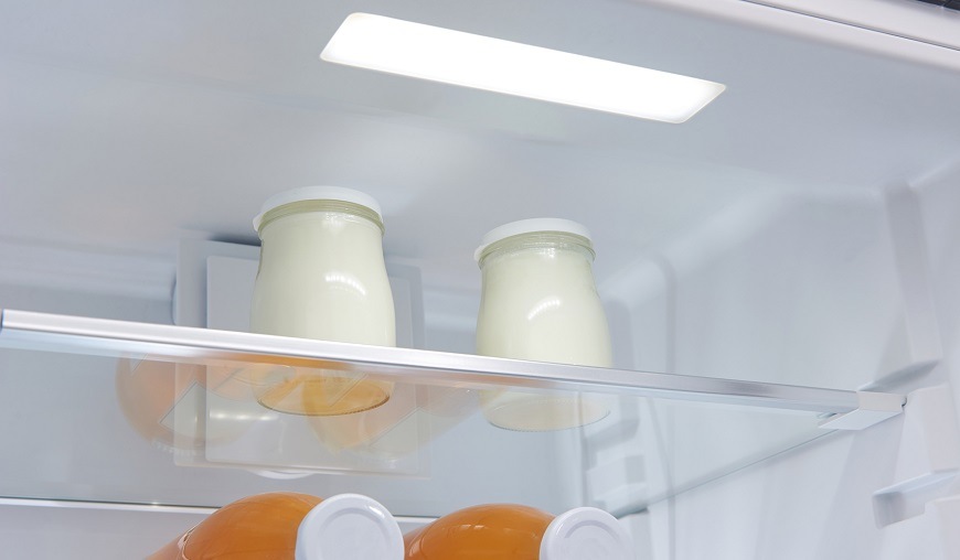 Vestavná chladnička Gorenje NRKI418EA0, LED osvětlení