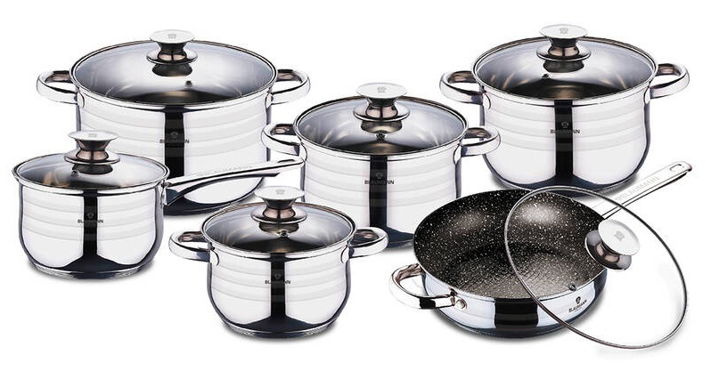 Sada hrnců Blaumann Jumbo Gourmet line BL-3167, 12 ks