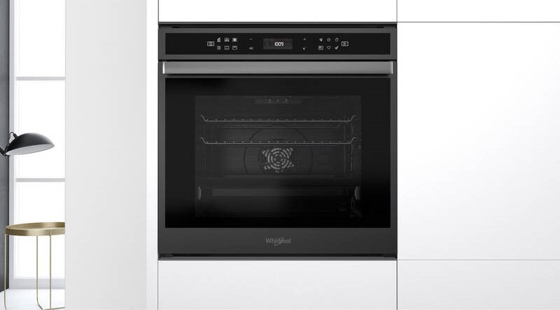 Vestavná trouba Whirlpool W6 OM4 4S1 P BSS, černá, kruhové topné těleso