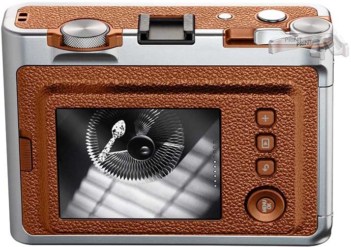 Fujifilm Instax mini EVO (USB-C), hnědá