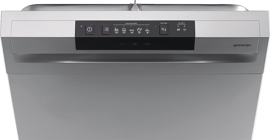 Volně stojící myčka nádobí Gorenje GS520E15S, nerezová, tichý provoz